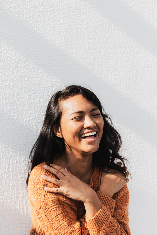 Portrait of a Happy Young Woman